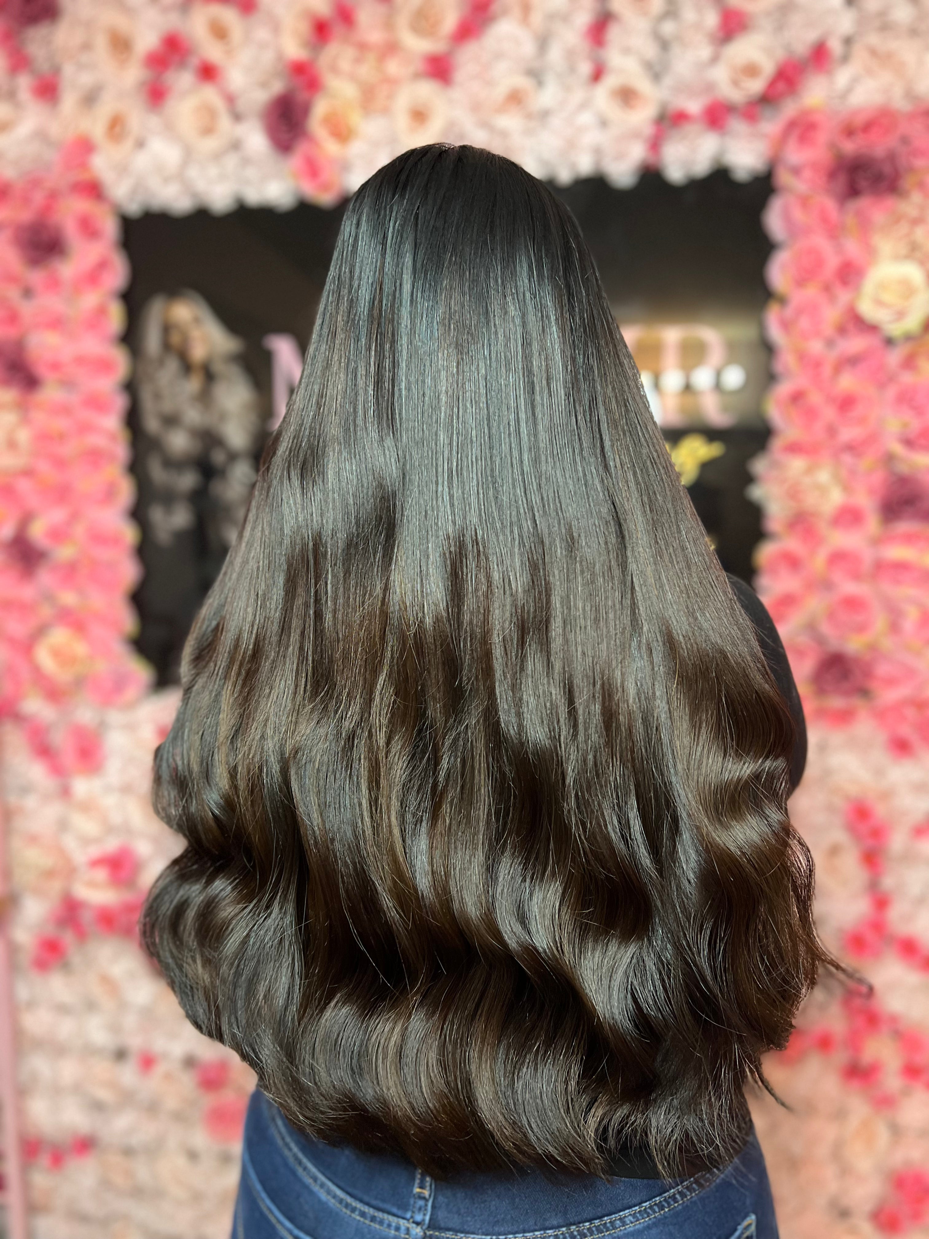 Hair Extensions with Installation Included